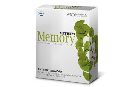 Витрум Мемори для развития памяти человека