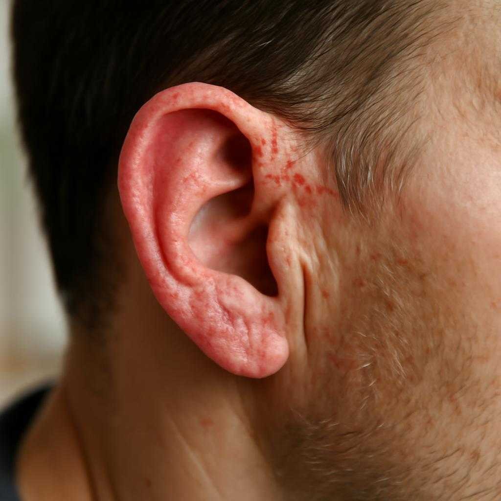 экзема ушной раковины